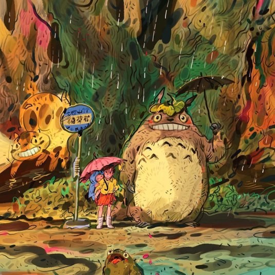 Мой сосед тоторо мэй и тоторо