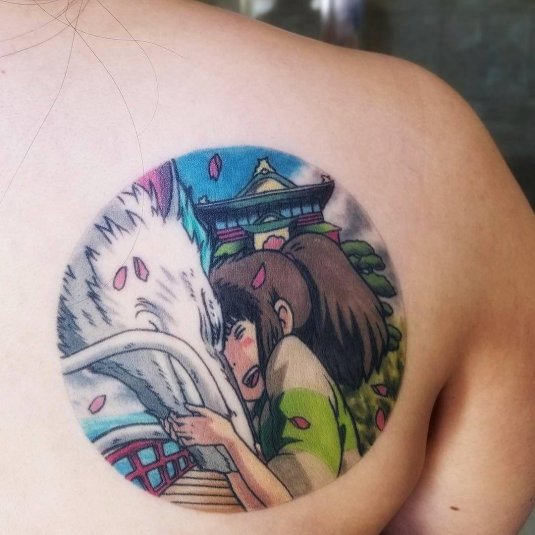 Тату унесенные призраками