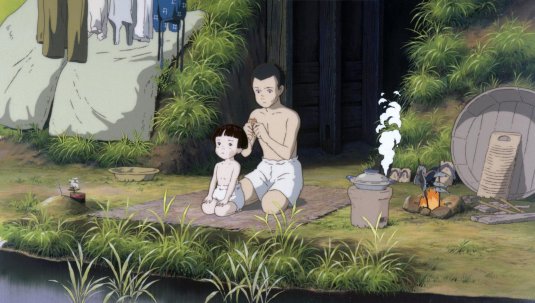 Хаяо миядзаки могила светлячков