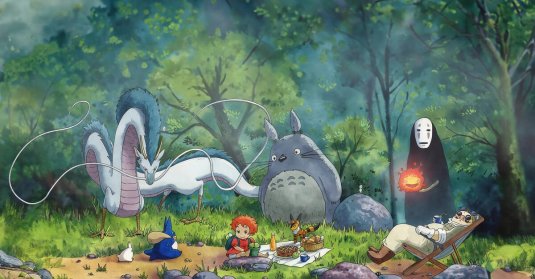 Мой сосед тоторо хаяо миядзаки