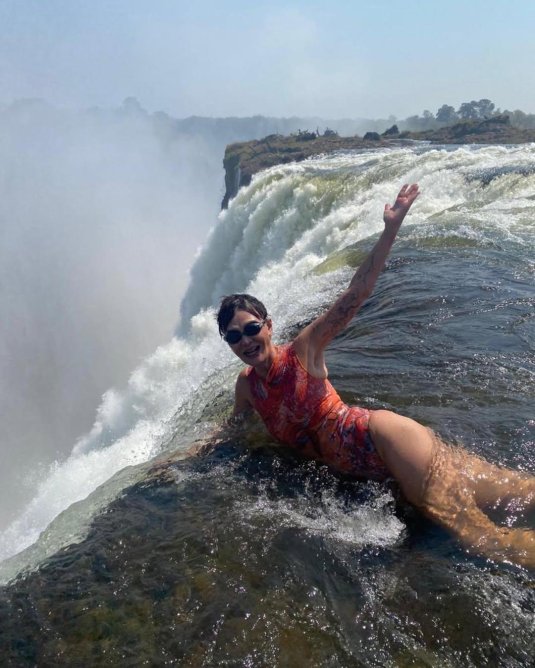Купель дьявола водопад виктория