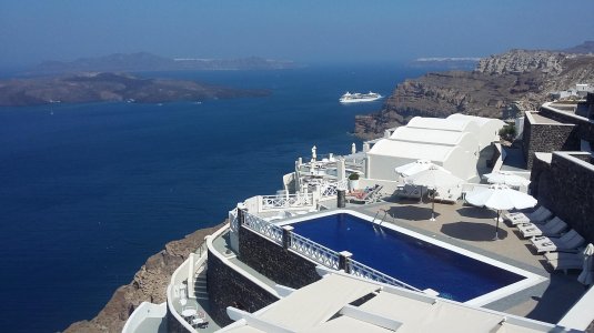 Остров санторини греция отели