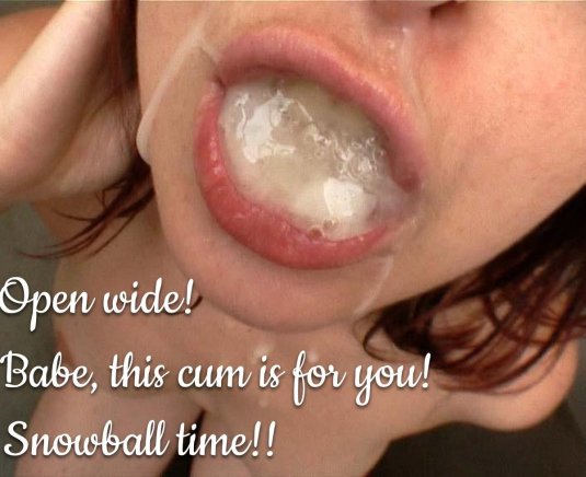 Полный рот спермы