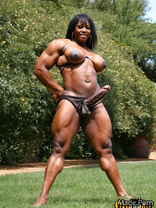 Накаченная женщина