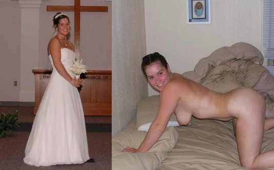 Невесты одетые и сразу раздетые