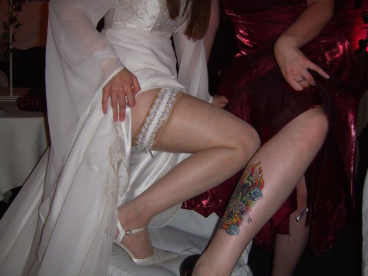 Подвязка невесты