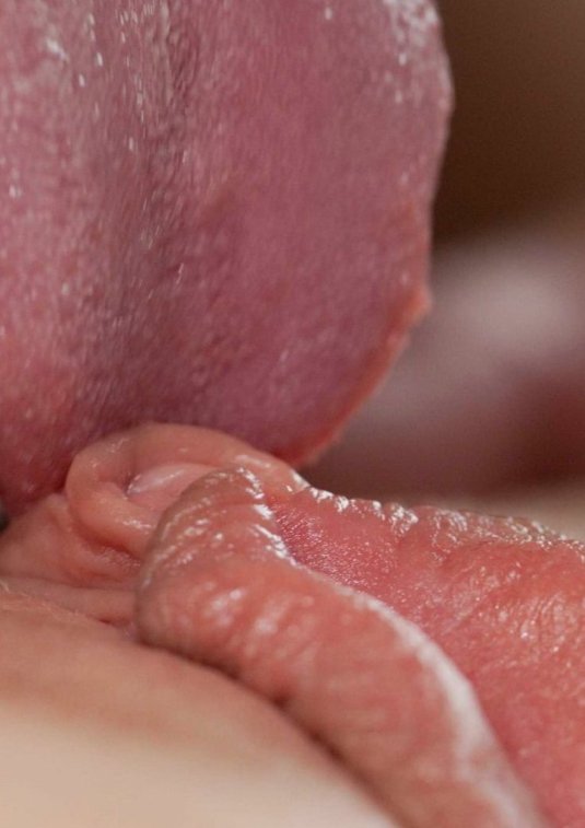 Красивые кунилингус крупным планом