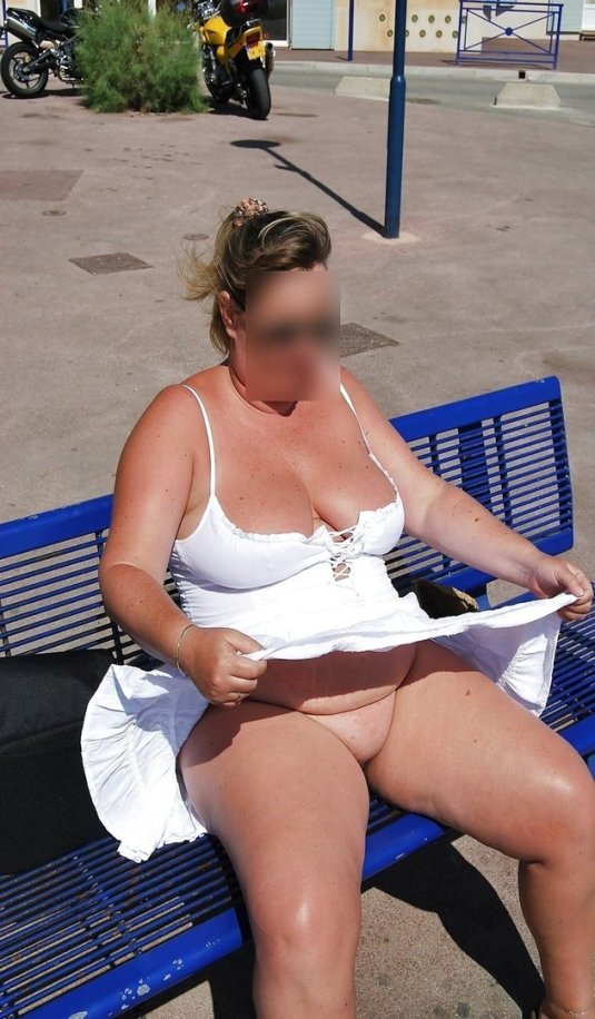 Полные женщины без трусов