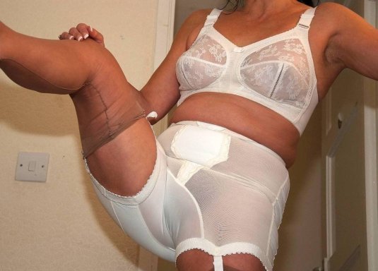Panty girdle bbw ретро с застежкой между ног