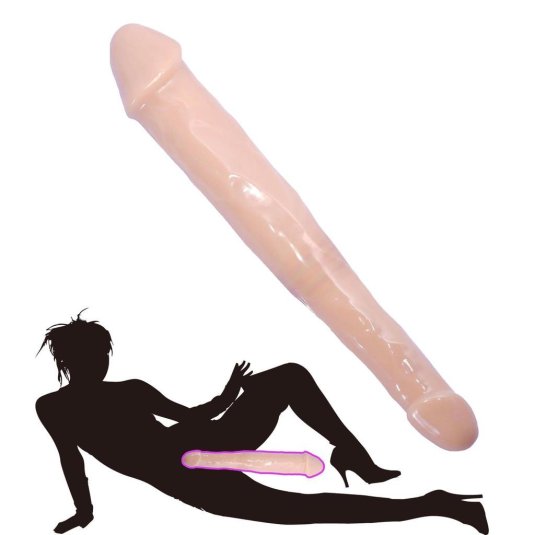 Конский фаллоимитатор двусторонний