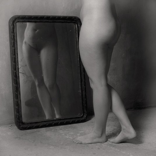 Советское черно-белое ню