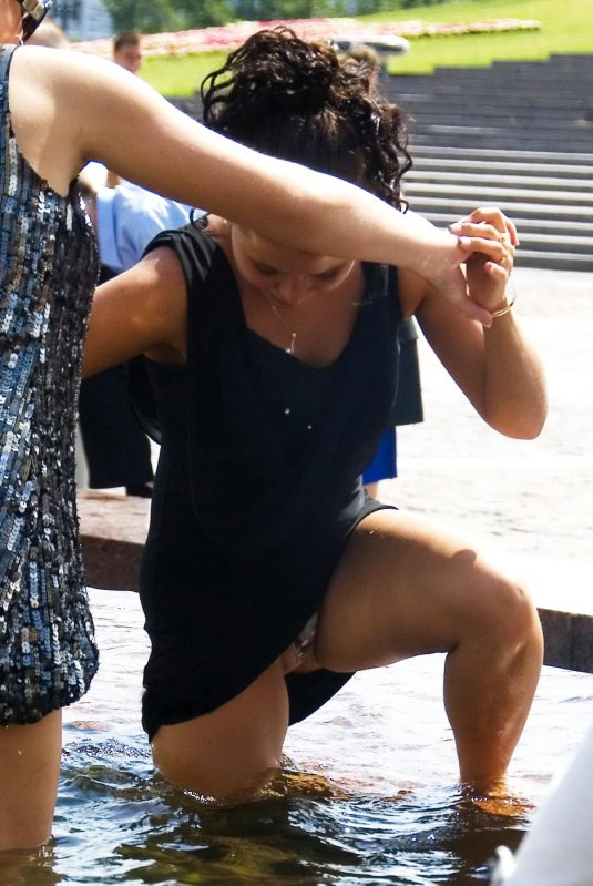 Красивая засветилась