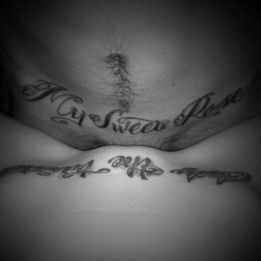 Татуировки для девушек на лобке