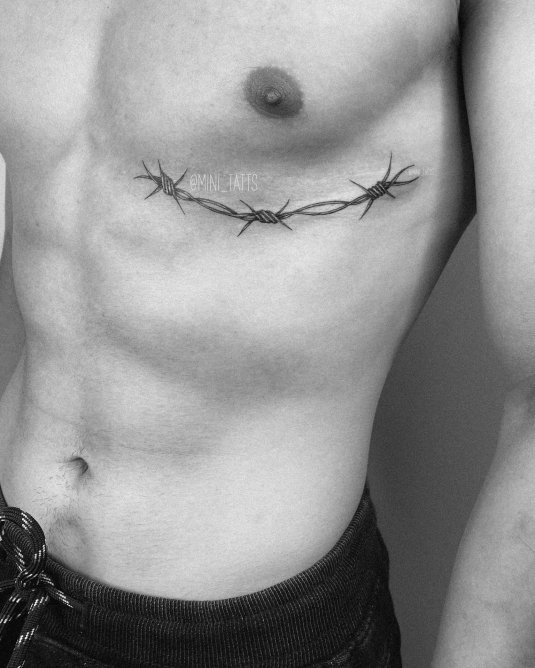 Ключевая проволока тату