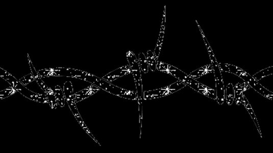 Колючая проволока тату эскиз