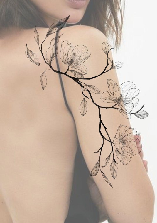 Тату нежное