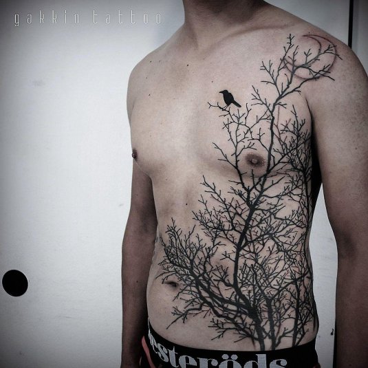 Тату дерева