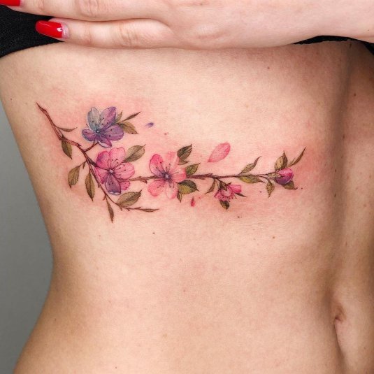 Тату сакура