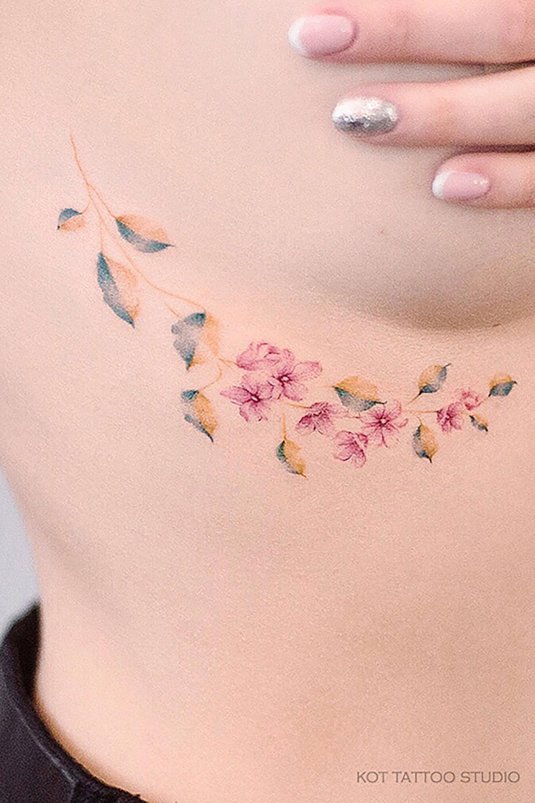 Нежное тату