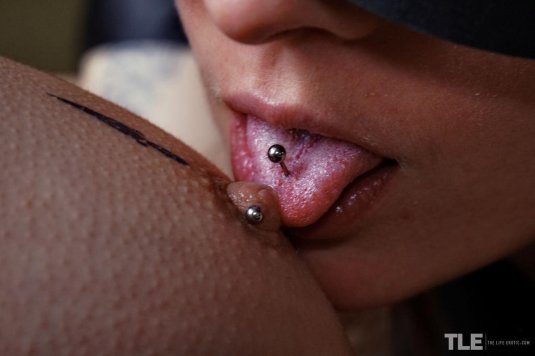 Проколы языка