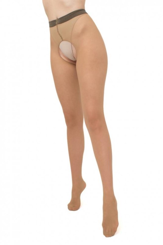 Женские колготки с открытой промежностью