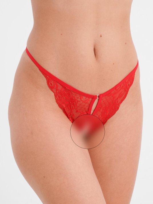 Трусы стринги женские с кружевом