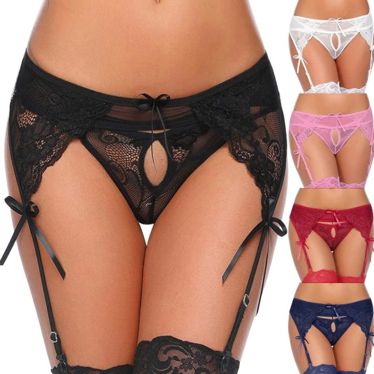 Чулки с подтяжками женские