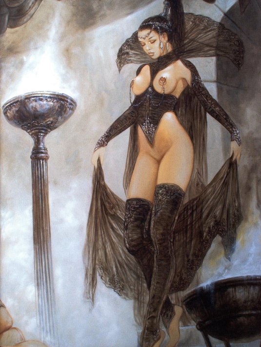 Фэнтези. обнажённая. луис ройо