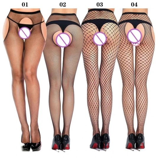 Чулки с открытой промежностью