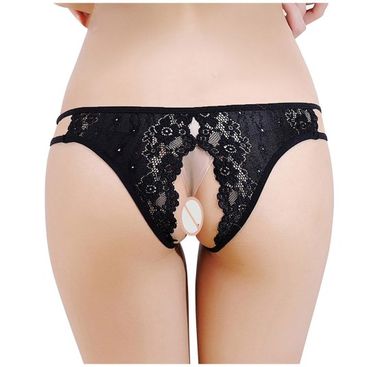 Эротическое белье с открытой промежностью