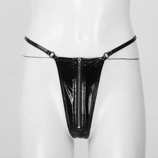 Стринги с молнией