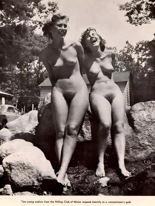 Нудисты ретро