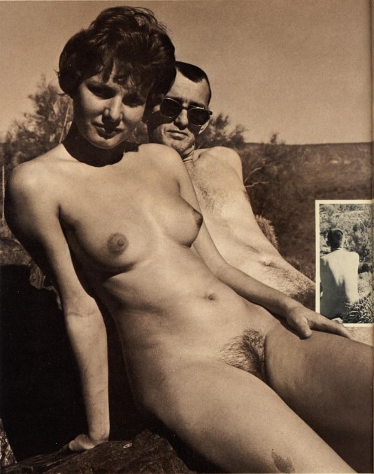 Ретро голые женщины с юношами