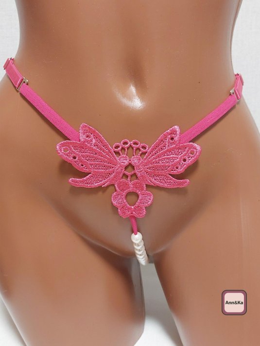 Трусики с бусинками