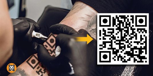 Тату qr код