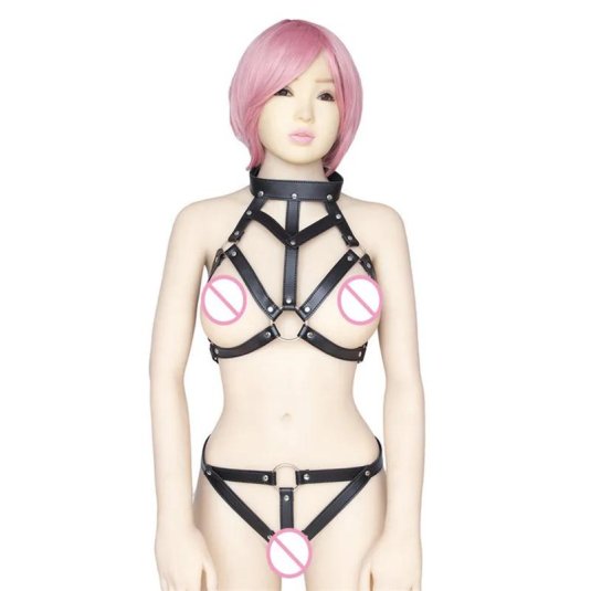 Кожаное нижнее белье бдсм