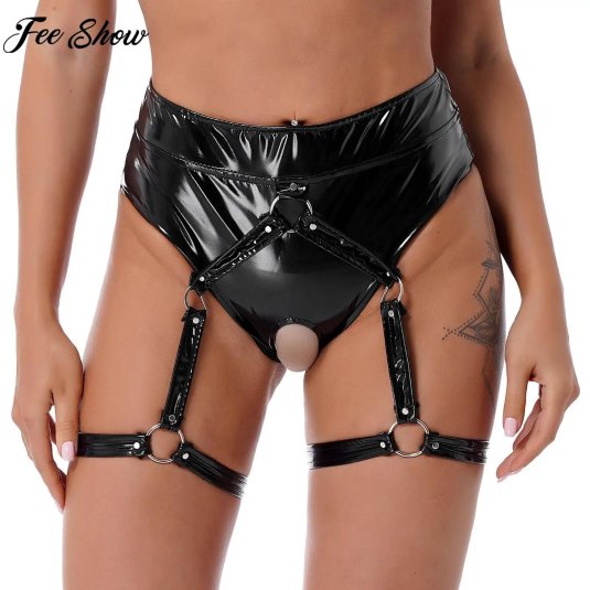 Кожаные трусы