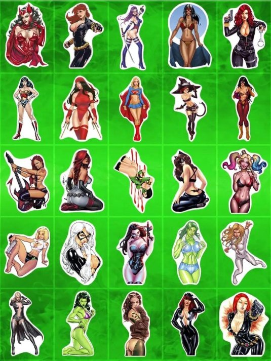 Стикеры сексуальные