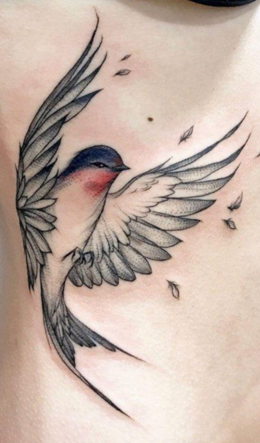 Ласточка тату