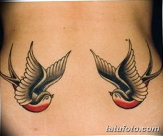 Ласточка тату