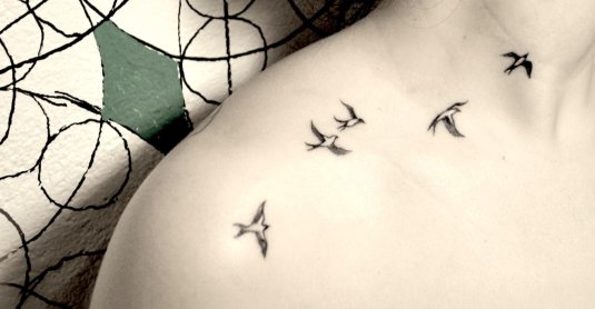 Тату птиц