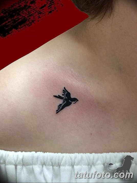 Ласточка татуировка