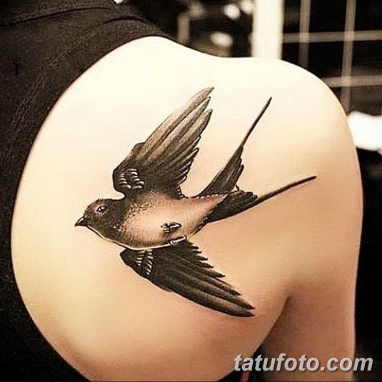 Ласточка татуировка