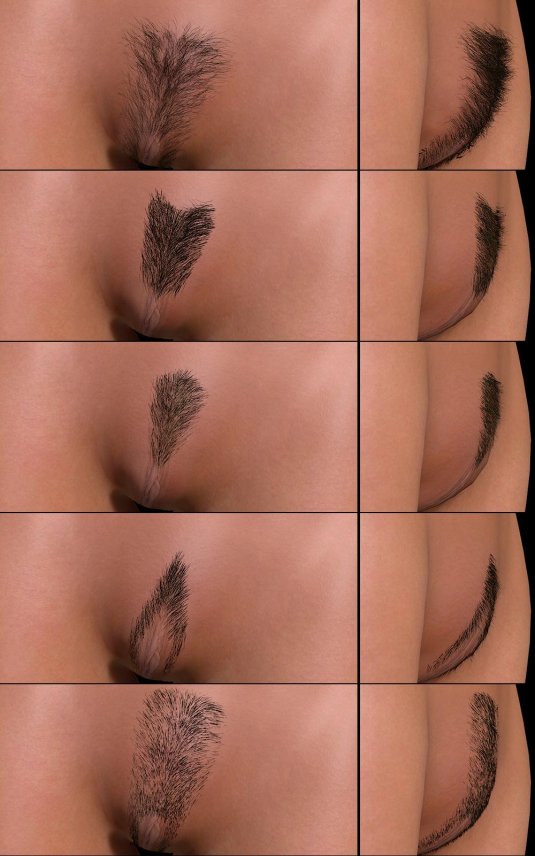 Женская интимная стрижка