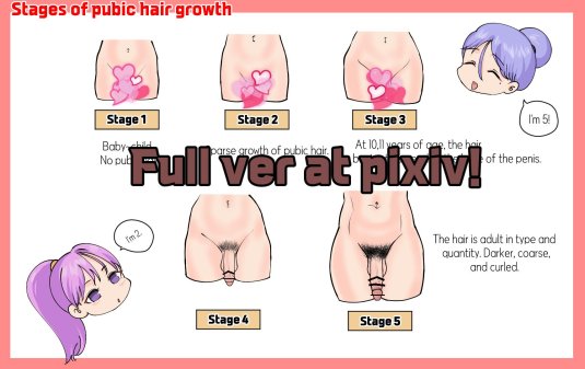 Хентай лобковые волосы