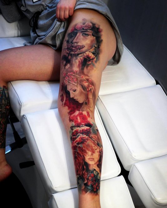 Тату в стиле