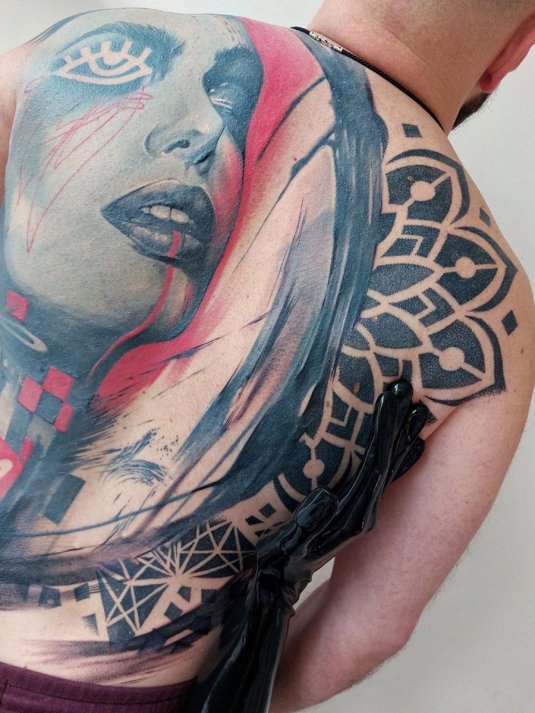 Тату в стиле