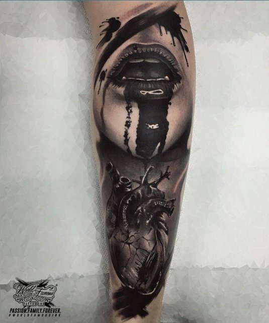 Тату реализм мужские