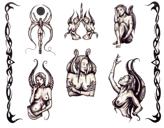 Эскиз татуировка