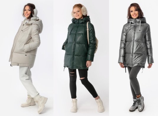 Модные пуховики 2025 женские зимние
